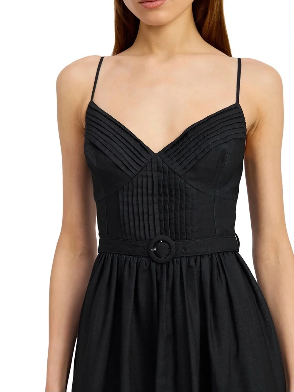 En Saison Iris Midi Dress – Black Floral – Size Medium – NWT